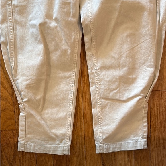 Imogene and Willie L Palmore ivory White Casual Pants great pre owned condition - Picture 2 of 10